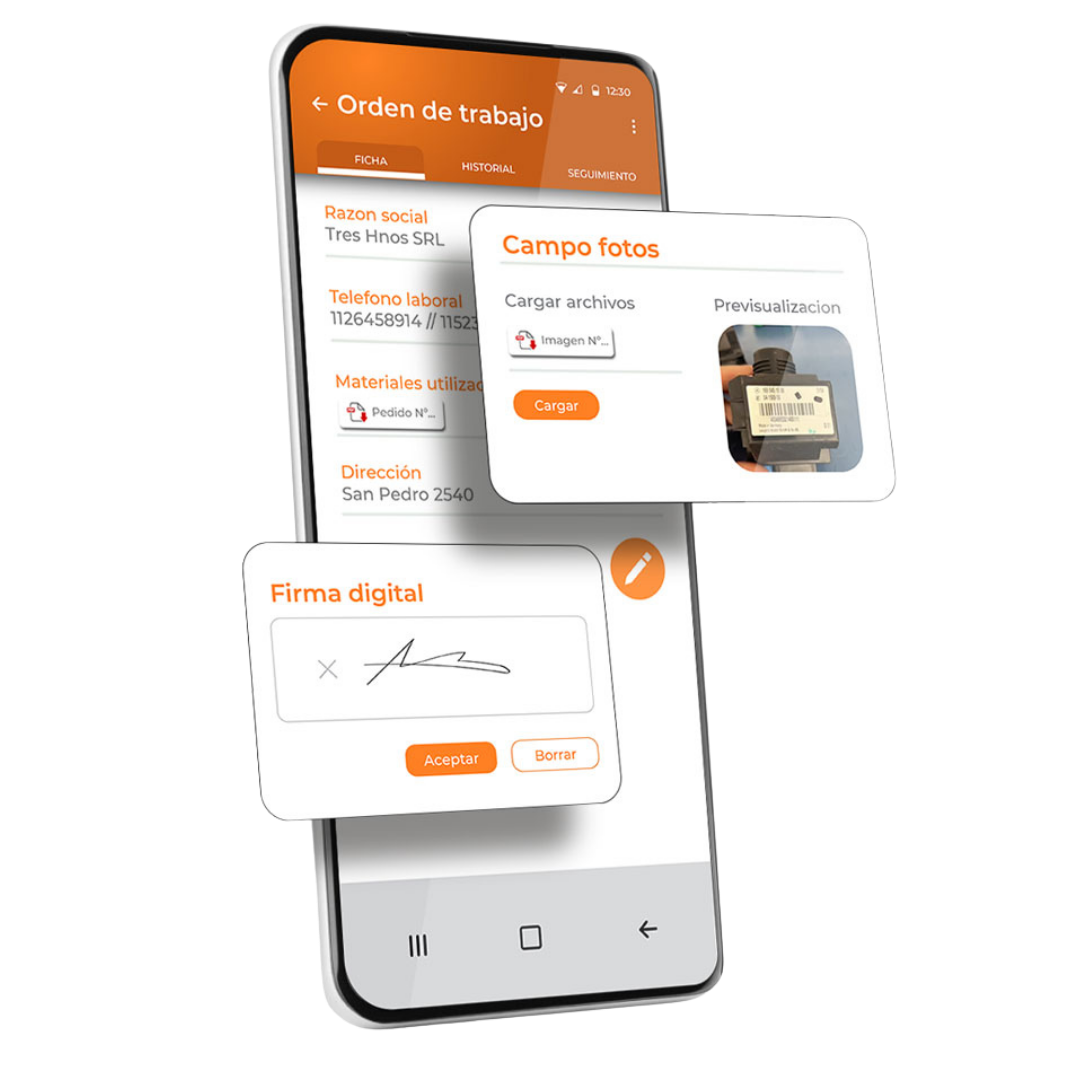 Control en tiempo real del estado de los trabajos