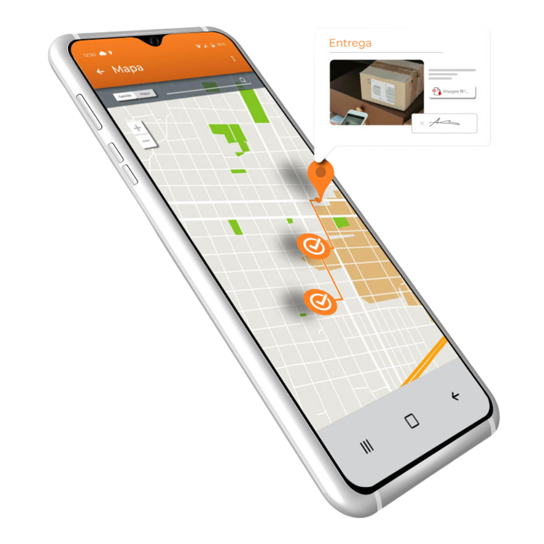 Control de entregas y recorridos en tiempo real
